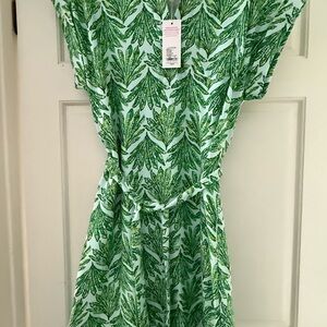 Lilly Pulitzer Leafy Green Flare Dress